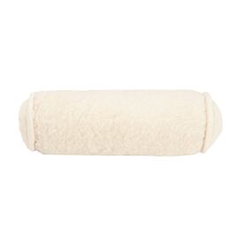 Henger párna birkagyapjúból - természetes             