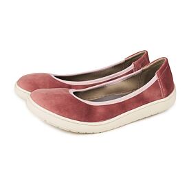 Joli női barefoot textilbalerina, rózsaszín