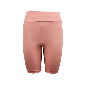 Woolee rövid női leggings merinói gyapjúból, rózsaszín