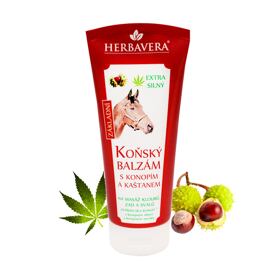 Lóbalzsam kenderrel és gesztenyével 200 ml