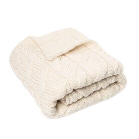 Supersoft Merino gyapjúpléd gyermekeknek, natúr