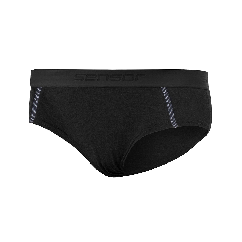 Funkcionális női alsó Sensor Merino Active - fekete