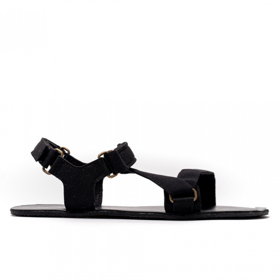 Bőr barefoot szandál Flexi, fekete