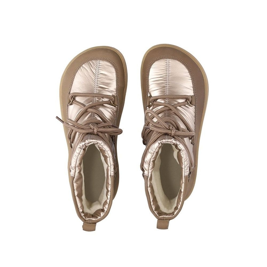 Be Lenka női barefoot hótaposó Snowfox, barna